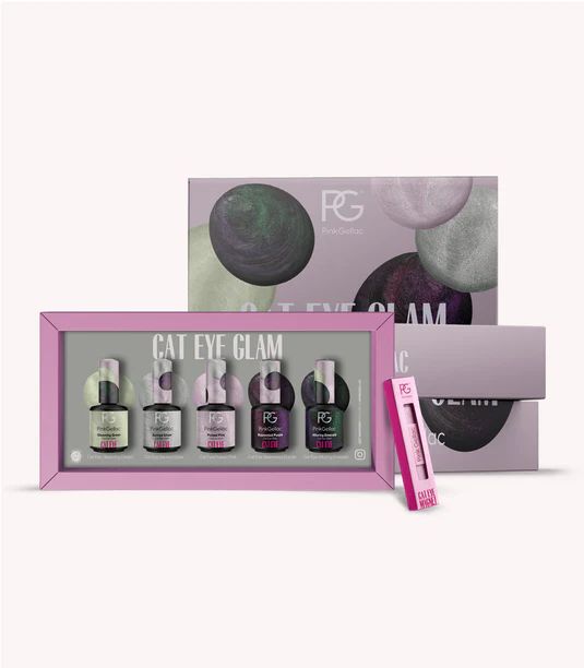 cat eye glam pink gellac